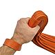Оранжевая кожаная плетка - флоггер для БДСМ (BDSM кнут для игр). Плетка. Shiva Leather - изделия из кожи. Ярмарка Мастеров.  Фото №5