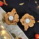 Подсвечники из можжевельника, Подсвечники, Санкт-Петербург,  Фото №1