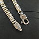 Silver Bismarck with gold inserts. Chain bracelet. Persian (persianjewelry) (persianjewelry). My Livemaster. Фото №4
