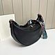 Order The bag is made of genuine leather in the color black. MiTonA. Livemaster. . Sacks Фото №3
