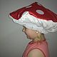 Headdress ' fly Agaric'. Carnival Hats. ludmila7070. My Livemaster. Фото №4