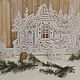Заказать Большой новогодний декор. Белый. Магазинчик Винни Пуха (Светлана). Ярмарка Мастеров. . Элементы интерьера Фото №3