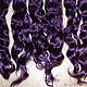 Hair for dolls is natural. ( Lilac). Doll hair. Hair and everything for dolls. My Livemaster. Фото №6