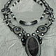Kit 'Night': necklace earrings. Jewelry Sets. elenshabaev (elenshabaev). My Livemaster. Фото №5
