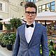Галстук-бабочка чёрный. Бабочки. Urban Dandy. Интернет-магазин Ярмарка Мастеров.  Фото №2