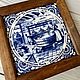 Винтаж: "Сыроварня" DELFT BLUE. Картины винтажные. Лавка любопытных вещиц Curiosa. Ярмарка Мастеров.  Фото №4