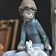 Винтаж: Винтажный светильник Nao by Lladro. Лампы винтажные. Наталья (So-vintage). Ярмарка Мастеров.  Фото №4