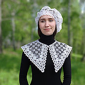 Collar DARIA vyatskoe, Vologda lace