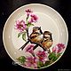 Painted porcelain. Plates on the wall bullfinches, hummingbirds, sparrows, goldfinches. Plates. ArtFlera (artflera). My Livemaster. Фото №4