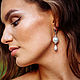 Luxury pearl earrings 'Lydia'. Pearl earrings. Earrings. okuznecova. Online shopping on My Livemaster.  Фото №2