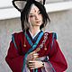 Заказать Сэтору, кумихо лис-оборотень. Шишкина Нина / irni_dolls. Ярмарка Мастеров. . Интерьерная кукла Фото №3