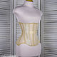 Заказать Прозрачный бельевой корсет удлиненный из сетки и кружева. Shi Corset (Анна). Ярмарка Мастеров. . Корсеты Фото №3