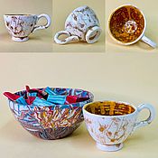Посуда handmade. Livemaster - original item Mugs and cups: Egoist, 100 ml. Handmade.