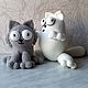 Кот Саймона с Котёнком вязаные. Мягкие игрушки. Elena-igrush. Ярмарка Мастеров.  Фото №4