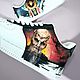 Кроссовки nike  AF1, ручная роспись, кастом, Вавилон 5 арт. Кроссовки. Olgavolgoart. Роспись одежды и обуви. Кастом. Ярмарка Мастеров.  Фото №12