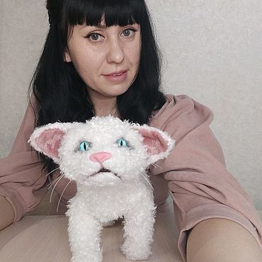 Куклы и игрушки ручной работы. Ярмарка Мастеров - ручная работа Реалистичный кот Ванюша! Реалистичные животные с шарнирным скелетом. Handmade.