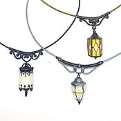 Украшения handmade. Livemaster - original item Necklace made of leather 