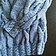 Handmade sweater with braids. Sweaters. imknitwear. My Livemaster. Фото №4