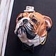 Frame with a voluminous dog to order from the photo. Pictures. artroombullibull. Online shopping on My Livemaster.  Фото №2