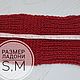 Короткие красные митенки для авто. Митенки. SoftKnitFabrique. Интернет-магазин Ярмарка Мастеров.  Фото №2