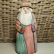 Сувениры и подарки handmade. Livemaster - original item Souvenir toy made of wood Santa Claus. Handmade.
