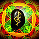 Talisman 'NETWORK GERDA', the stone of prosperity, rune. Money magnet. Voluspa. My Livemaster. Фото №5
