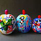 Order Interior composition wooden Apples Russian avant garde Kandinsky. color of magic. Livemaster. . Figurines Фото №3