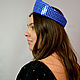 Mini kokoshnik blue. Tiaras. Novozhilova Hats. My Livemaster. Фото №4