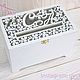Bridal trunk c initials (design eel). Chests. My dear home. Online shopping on My Livemaster.  Фото №2