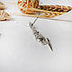Order Silver pendant ' hare and carrot'. Zoloto Master. Livemaster. . Pendants Фото №3