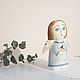 Angel with Apple. Figurines. Porcelain story. Online shopping on My Livemaster.  Фото №2