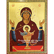 El Icono De La Virgen De Kazan. REGALOS exclusivos. La tinta de los iconos