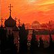 Картина городского пейзажа маслом с фотограф "Иерусалим" масло, холст, Картины, Москва,  Фото №1