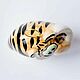 Tiger Toy for the Christmas Tree. Christmas decorations. Porcelain story. My Livemaster. Фото №4