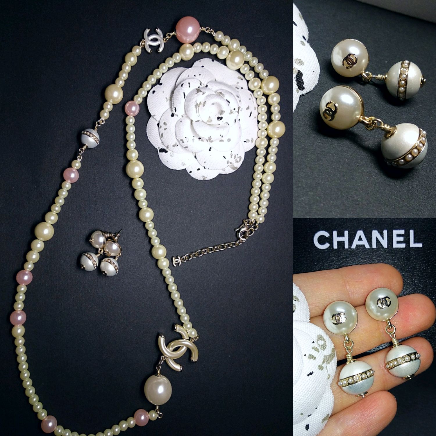 Оригинальный шанель. Chanel Ситуар бусы. Шанель бусы Винтаж. Chanel Vintage колье жемчуг. Бусы Beads Chanel.