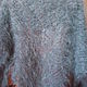 Down scarf grey 'Jurochka' Volgograd-the-Pooh. Kerchiefs. handmade from the wool of goats. My Livemaster. Фото №5