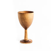 Посуда handmade. Livemaster - original item Wooden wine glass (wine glass) made of Siberian Cedar wood G14. Handmade.