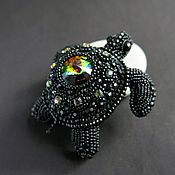 Украшения handmade. Livemaster - original item Brooch-pin: Constellation Turtle. Handmade.