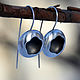 Lunar Eclipse earrings (925 silver), Earrings, Moscow,  Фото №1
