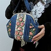 Сумки и аксессуары handmade. Livemaster - original item Bag with clasp: Become such a Victorian. Handmade.