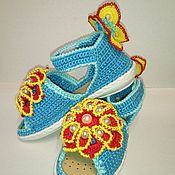 Обувь ручной работы handmade. Livemaster - original item Sandals.SUMMER MOOD. Handmade.