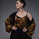 Жакет+топ+палаццо. Шелк Армани. Костюмы. Abaya-altay. Ярмарка Мастеров.  Фото №6
