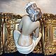 Винтаж: Островная красавица.Nao By Lladro.Испания.Фарфо. Статуэтки винтажные. Антик.Декор.Винтаж. Ярмарка Мастеров.  Фото №4