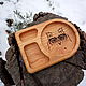 Order Stand for a mug 'Owl'. vyzhiganievlg (serikovwoodcraft). Livemaster. . Hot stand Фото №3