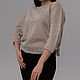  100% linen Jumper 'Valeria'. Jumpers. Exclusive linen jersey from Elena. Online shopping on My Livemaster.  Фото №2