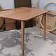 Стол из массива бука на конических ножках. Столы. WFN Furniture - Столы на заказ. Ярмарка Мастеров.  Фото №4