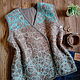 Order Woolen women's warm vest 'Radiance'. ZanKa. Livemaster. . Vests Фото №3