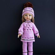 Куклы и игрушки handmade. Livemaster - original item Clothes for dolls. Knitted things for Paola Reina dolls.. Handmade.