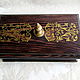 Casket-a casket of Gold pattern. Box. Things history. Online shopping on My Livemaster.  Фото №2
