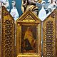 Винтаж: Флорентийский складень, Иконы винтажные, Ессентуки,  Фото №1